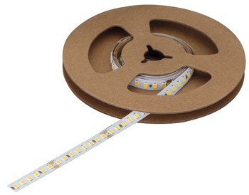 Osvětlovací LED páska, Häfele Loox5 LED 3145, 24 V, 8 mm, 2pólové (jednobarevné), 160 LED/m, 6 W/m, IP20