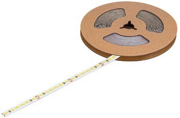 Osvětlovací LED páska, Häfele Loox5 LED 3180, 24 V, 8 mm, 2pólové (tunable white 2vodičová technologie), 2 x 120 LED/m, 14,4 W/m, IP20