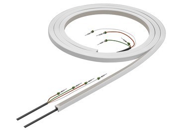 Osvětlovací LED páska s PUR zapouzdřením, LED 1160, 24 V, 4pólové (RGB), 120 LED/m, 18 W/m, IP67