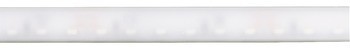 Osvětlovací LED páska v silikonovém pouzdru, Häfele Loox5 LED 2099, 12 V, 2pólové (jednobarevné), boční paprsek, do drážky 4 x 10 mm, 120 LED/m, 9,6 W/m, IP44