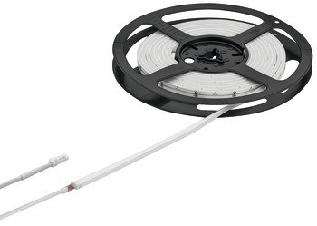 Osvětlovací LED páska v silikonovém pouzdru, LED 1163 24 V 2pólové (jednobarevné), do drážky 4 x 8 mm, 180 LED/m, 9,6 W/m, IP44