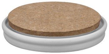 Otočný kluzák vyrobený ze směsi plastu/kožených vláken, a, kulatá