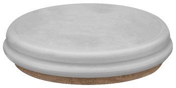 Otočný kluzák vyrobený ze směsi plastu/kožených vláken, a, kulatá