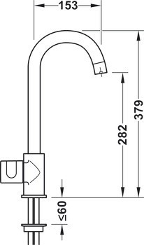 Páková baterie, Kuchyňská baterie, Grohe Blue® Mono Professional