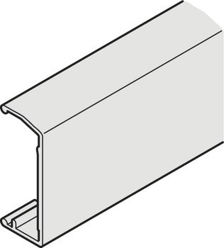 Panel k nacvaknutí, pro pojezdovou kolejnici, výška 33 mm