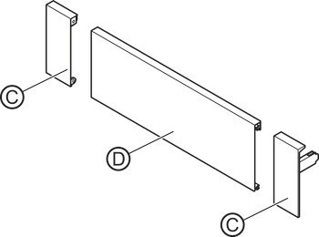 Panel, Pro vnitřní zásuvku Matrix Box Slim A30