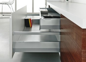 Podélný reling, hranaté, Häfele Matrix Box P Plus