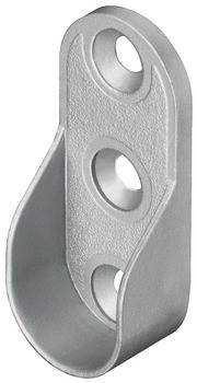 Podpěra šatní tyče, pro Häfele Loox, profil 5105, pro oválnou šatní tyč 30 x 15 mm