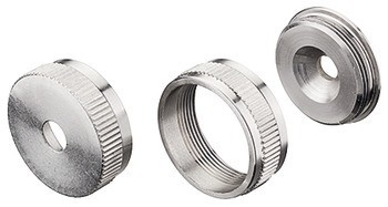 Podpěra šatní tyče, pro kulatou šatní tyč Ø 30 mm