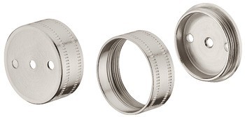 Podpěra šatní tyče, pro kulatou šatní tyč