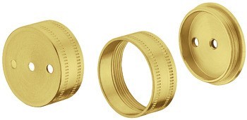 Podpěra šatní tyče, pro kulatou šatní tyč