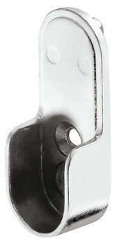 Podpěra šatní tyče, Pro šatní tyč OVA 30 x 15 mm