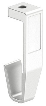 Podpěra šatní tyče, Shora montovaná středová podpěra šatní tyče, Häfele Versatile pro šatní tyč