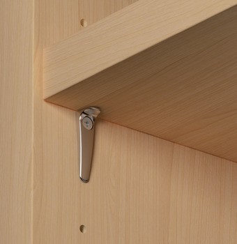 Podpěrka police, Häfele Ixconnect HC, k nasunutí a přišroubování, zinková slitina