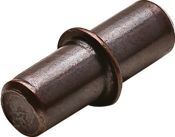 Podpěrka police, k nasunutí, pro vrtaný otvor Ø5 mm