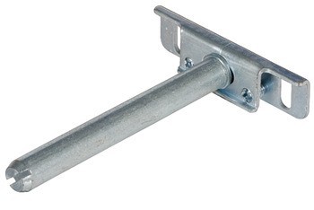 Podpěrka police, Montáž na stěnu, skrytá