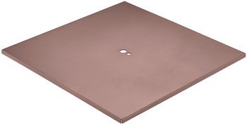 Podstava pro podnoží bufetového stolku, Kulatá nebo hranatá, s montážní podložkou