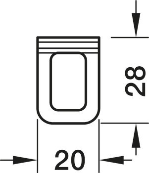 Náhradní posuvný kroužek, Plast