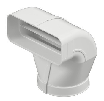 Přechodový díl Ⓔ, plochý potrubní systém 150 optimAIRo