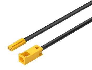 Prodlužovací kabel, pro Häfele Loox5, 12 V, 2pólový (jednobarevná nebo tunable white 2vodičová technologie)