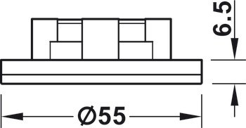 Profesionální startovací sada systému pro rektifikaci soklu, Häfele AXILO® 78