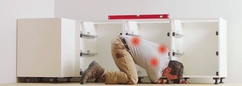 Profesionální startovací sada systému pro rektifikaci soklu, Häfele AXILO® 78