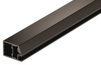 Profil hliníkového rámečku pro skleněnou výplň