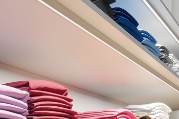 Profil pro spodní montáž, Häfele Loox5 profil 2104 pro osvětlovací LED pásky 8 mm