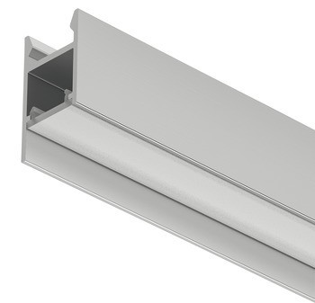 Profil pro spodní montáž, Häfele Loox5 profil 2104 pro osvětlovací LED pásky 8 mm