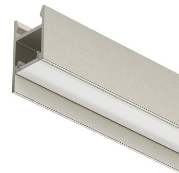 Profil pro spodní montáž, Häfele Loox5 profil 2104 pro osvětlovací LED pásky 8 mm