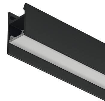 Profil pro spodní montáž, Häfele Loox5 profil 2104 pro osvětlovací LED pásky 8 mm