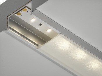 Profil pro zápustnou montáž, Häfele Loox5 profil 1107 pro osvětlovací LED pásky 5 mm