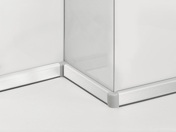 Profilová lišta, Těsnicí profil na stěnu, 2dílný