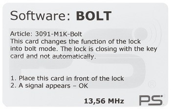 Programovací karta, "režim přepínání"
