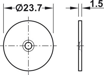 Protikus, pro magnetické záskočky, pro kovové korpusy