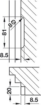 Protiplech, pro valivý čep