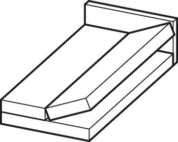 Pružinové kování, pro příčně nebo podélně otevíratelná lůžka a postele s korpusem postele
