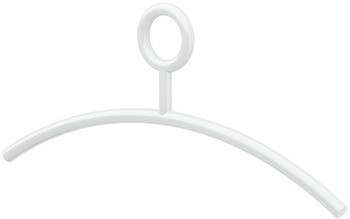 Ramínka na šaty, polyamid, kroužek, pevný háček