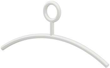Ramínka na šaty, polyamid, kroužek, pevný háček