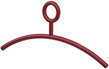 Ramínka na šaty, polyamid, kroužek, pevný háček