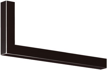 Ramínko na šaty, montáž pod polici a na zadní panel, nerez