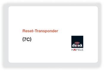 Resetovací karta, Häfele Dialock (7C)