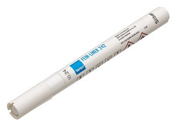 Retušovací tužka na lak, Häfele, Fine-Liner, pro retuše/opravy, bílá nebo stříbrná barva