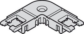 Rohový konektor, pro Häfele Loox5 osvětlovací LED pásku, 10 mm, 4pólový (RGB)