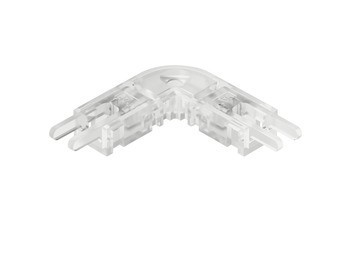 Rohový konektor, pro Häfele Loox5 osvětlovací LED pásky, 5 mm, 2pólový (jednobarevná nebo tunable white 2vodičová technologie)