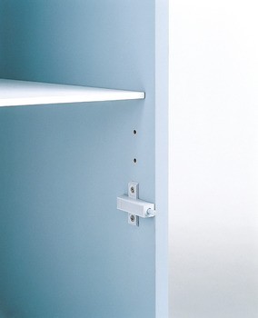 Rovné tělo adaptéru, pro mechanismus tlumeného zavírání pro dveře Metalla 510, bez polohovací pomůcky