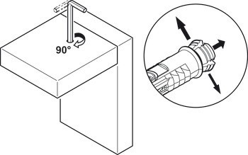 Rozpínací spoj, Rozpěrná hmoždinka U 12/10
