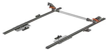 Sada boční stabilizace, Blum Merivobox, pro zásuvky a výsuvy Blum Merivobox