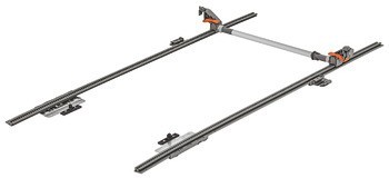 Sada boční stabilizace, Blum Merivobox, pro zásuvky a výsuvy Blum Merivobox