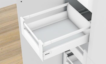 Sada čelního držáku pro vnitřní výsuv, Blum Tandembox antaro, systémová výška M a K, reling C nebo D